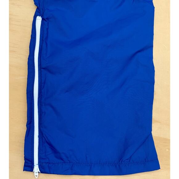 CHAMPION Pants Ankle Zip Windbreaker Track Joggers Sweatpants Men Blue SIZE M - Picture 6 of 6